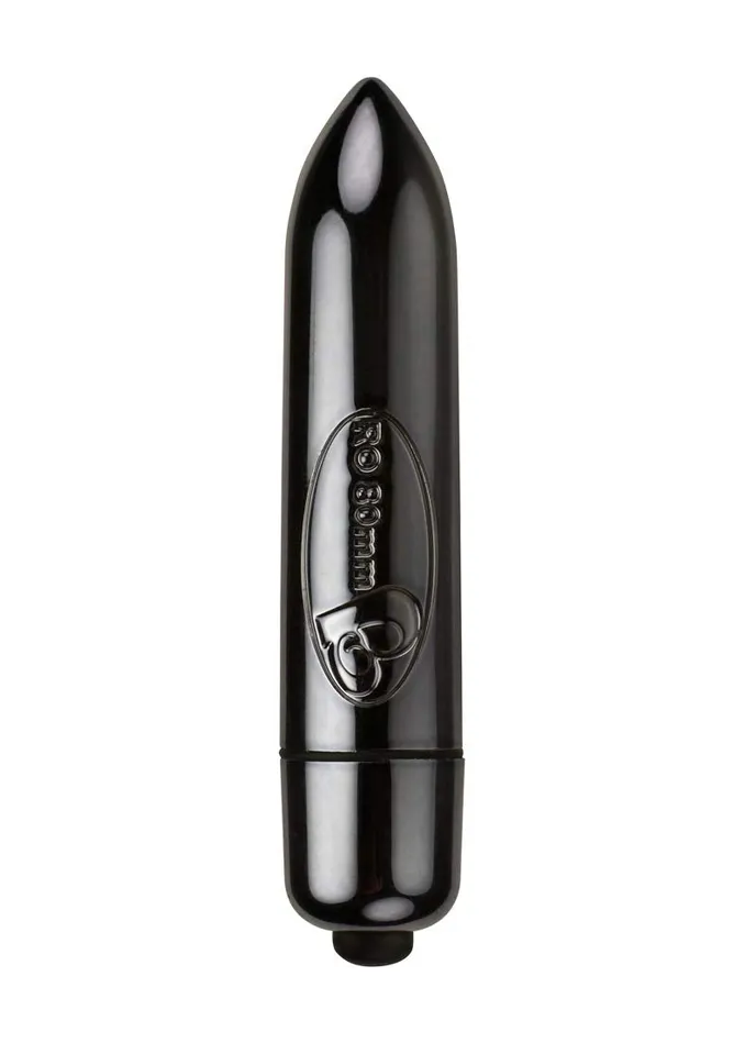 RocksOff Female Sex Toys Bullet 80Mm Midnight Metal