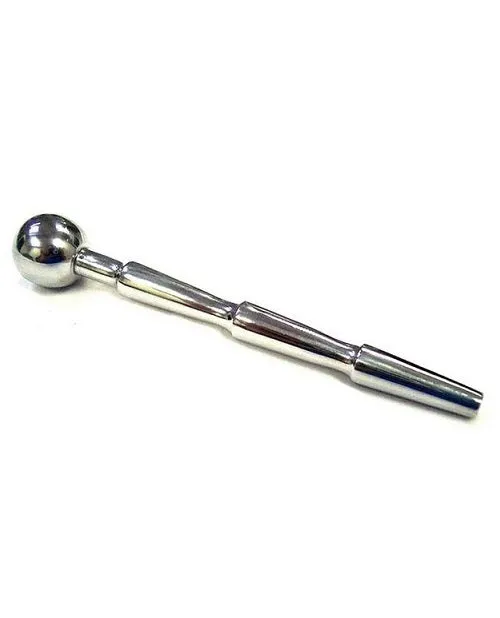 Rouge Male Sex Toys Rouge Three Stage Stainless Steel Urethral Plug Silver Rouge Male Sex Toys Rouge Three Stage Stainless Steel Urethral Plug Silver