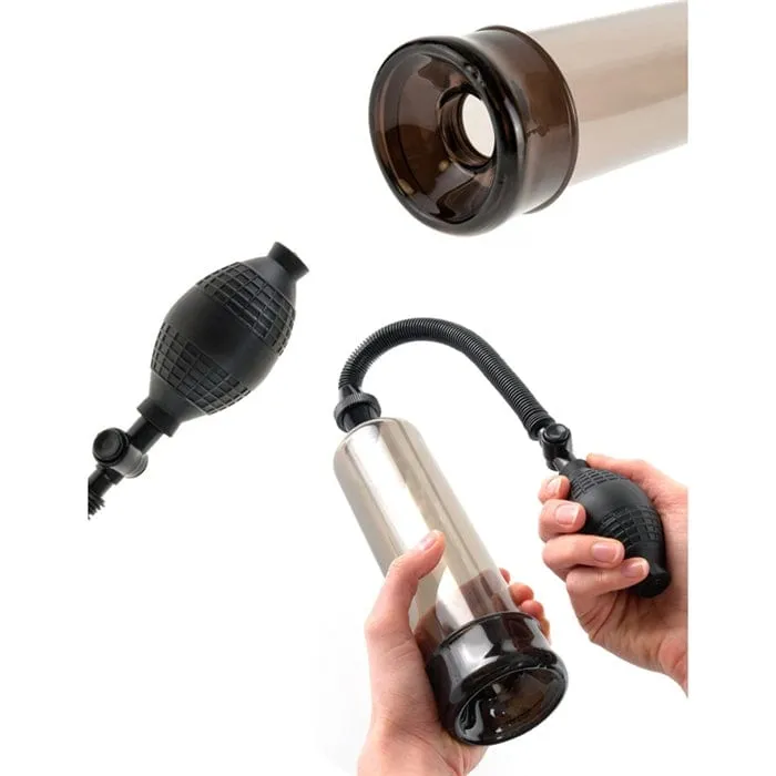 SD Variations Male Sex Toys Pipedreams Pump Worx Beginners Power Pump in Black