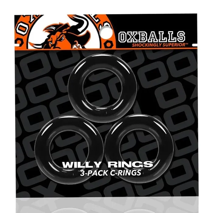 Sexy Living OXBALLS Willy Rings 3Pack Cockrings Enhancers