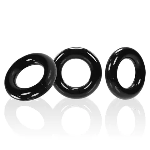 Sexy Living OXBALLS Willy Rings 3Pack Cockrings Enhancers