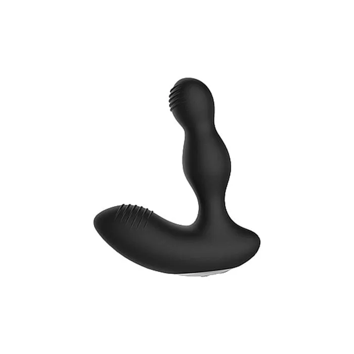 Shots EStimulation Vibrating Prostate Massager in Black SD Variations Anal