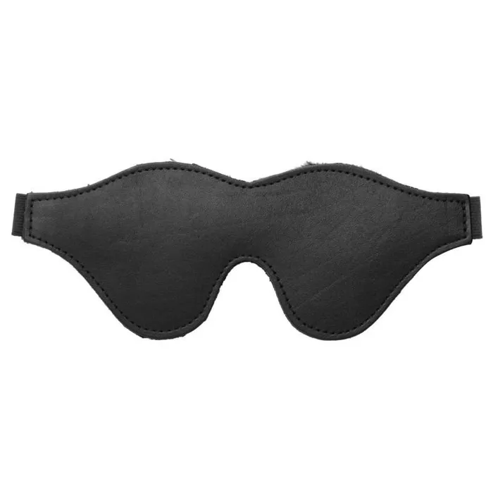 Strict Leather Black Fleece Lined Blindfold Strict Leather Restraints