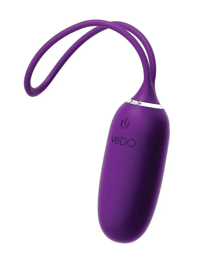 Vedo Kiwi Rechargeable Bullet Insertable Deep Purple VeDO Vibrators