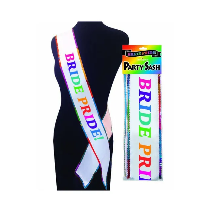 Vibrators Little Genie Productions Bride Pride Sash