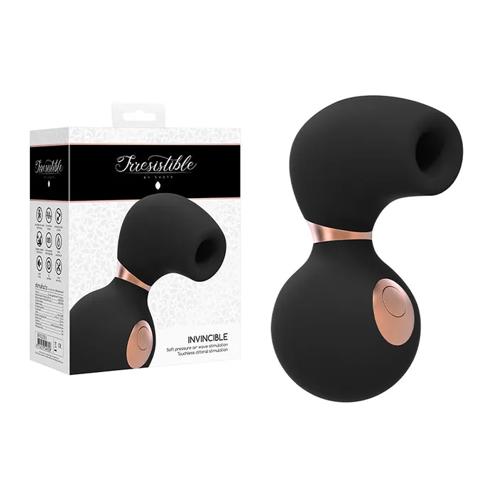 Vibrators Shots America LLC Shots Irresistible Invincible Black