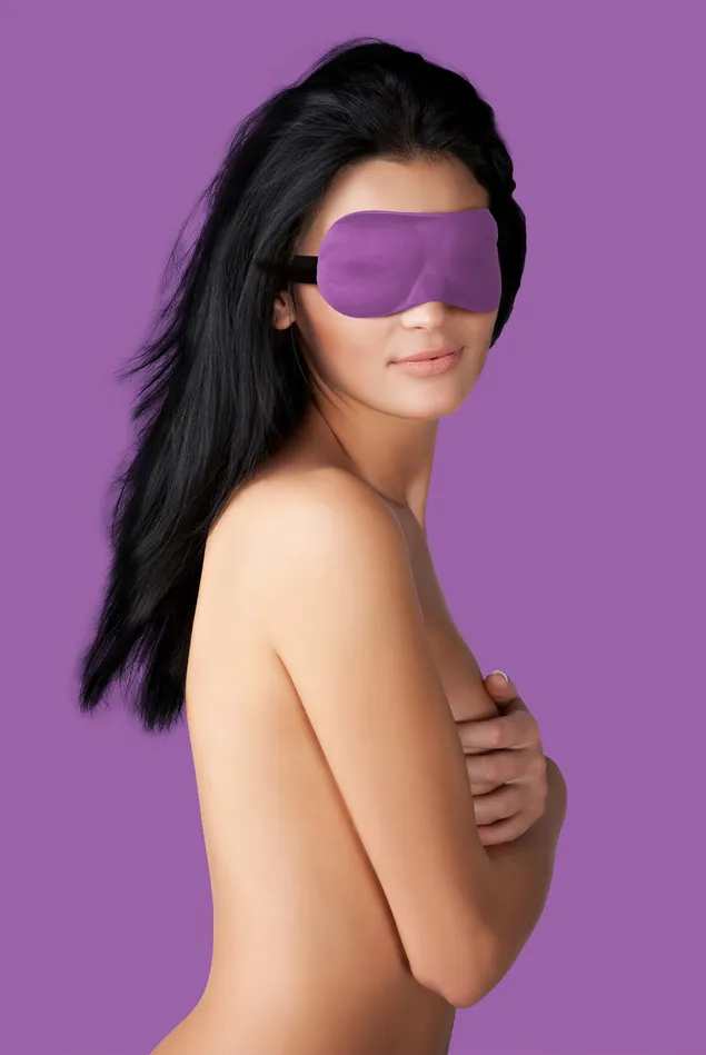 Vibrators Shots Ouch Curvy Eyemask Purple