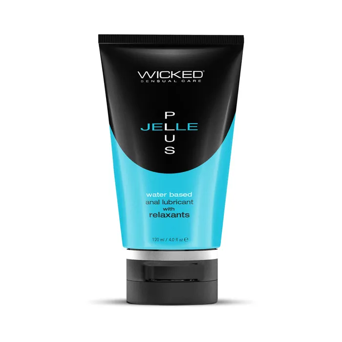 Wicked Sensual Care Anal Wicked Jelle Plus Anal Lube Wrelaxa 4Oz