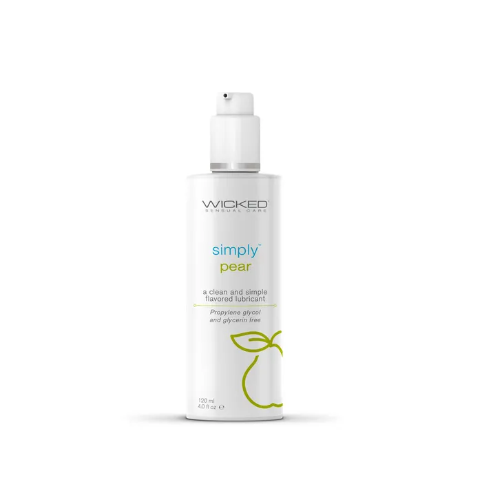 Wicked Sensual Care Lubricants Wicked Simply Water Based Flavored Lubricant Pear Wicked Sensual Care Lubricants Wicked Simply Water Based Flavored Lubricant Pear