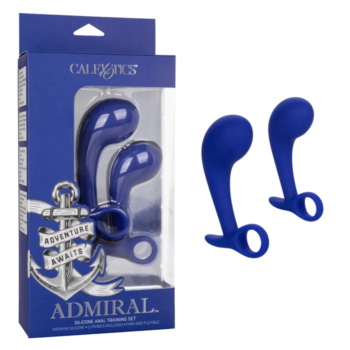 Anal CALEXOTICS ADMIRAL SILICONE ANAL TRAINING SET