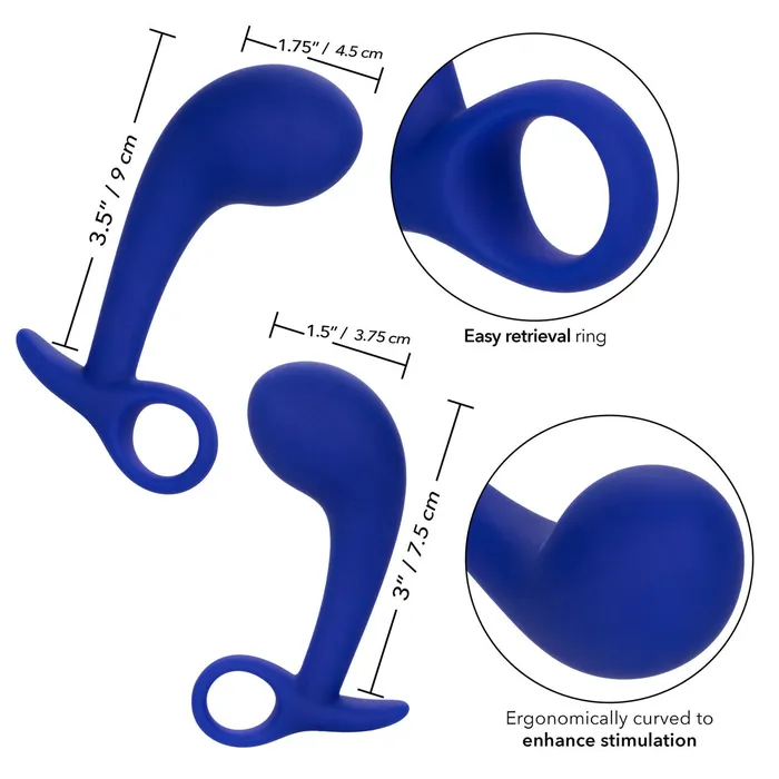 Anal CALEXOTICS ADMIRAL SILICONE ANAL TRAINING SET