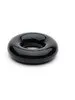 Anal Calvista Rubber Cockring 3 Pack by Sport Fucker Black