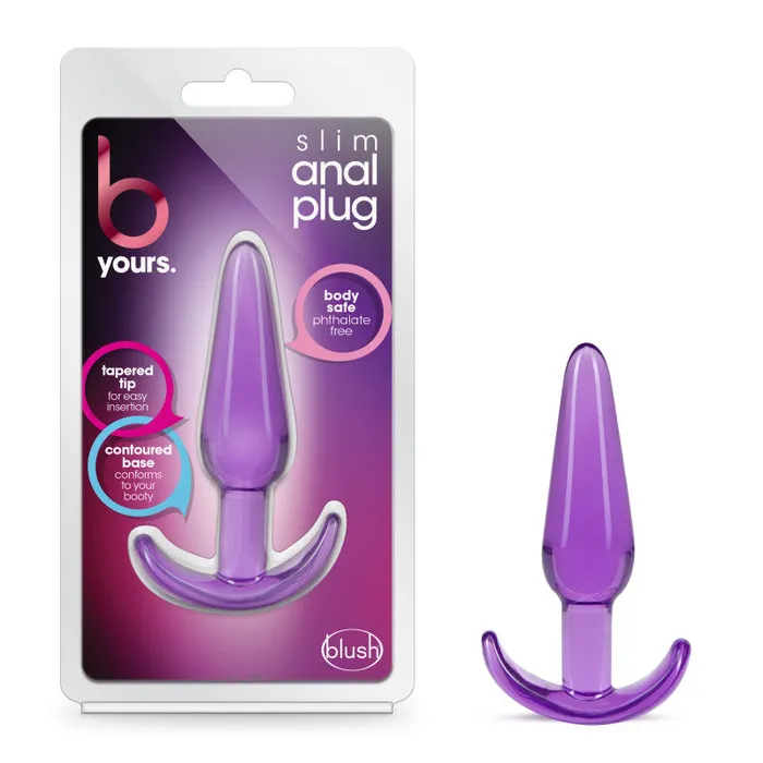 BLUSH NOVELTIES Male Sex Toys B YOURS SLIM ANAL PLUG