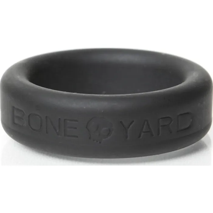 Boneyard Silicone Ring 30mm Black Black Boneyard Anal
