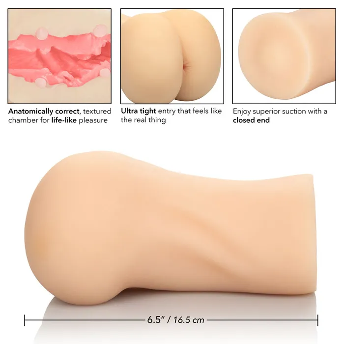 CalExotics Male Sex Toys Stroke It Ass Ivory