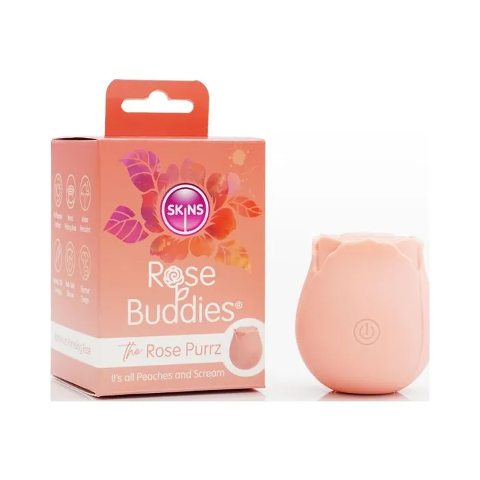 CreativeC Vibrators Skins Rose Buddies The Rose Purrz Pink