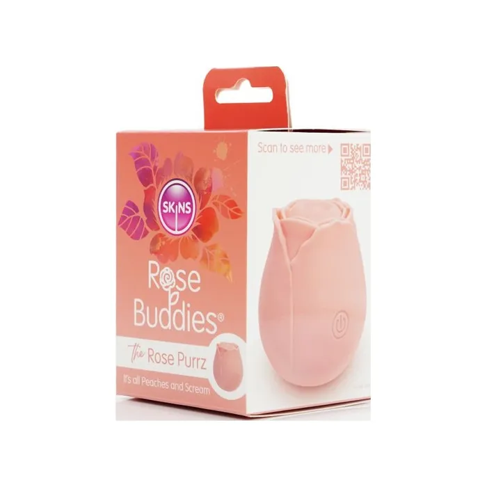 CreativeC Vibrators Skins Rose Buddies The Rose Purrz Pink