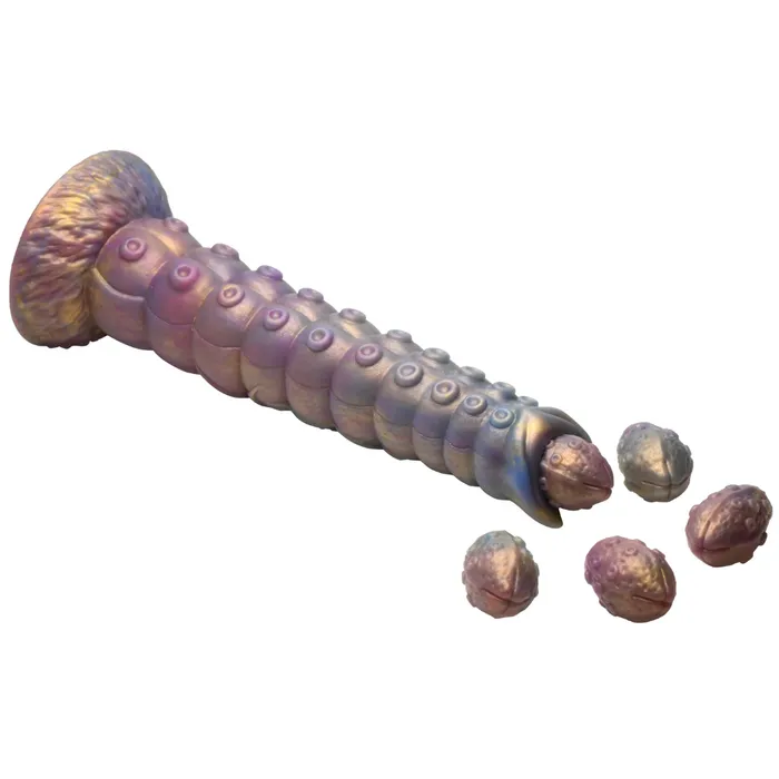 Creature Cocks Dildos Deep Invader Tentacle Ovipositor Fantasy Dildo Eggs Creature Cocks