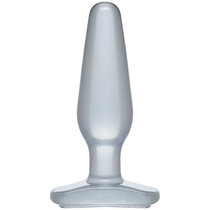 Crystal Jellies Anal Crystal Jellies Medium Butt Plug 5 inch Clear