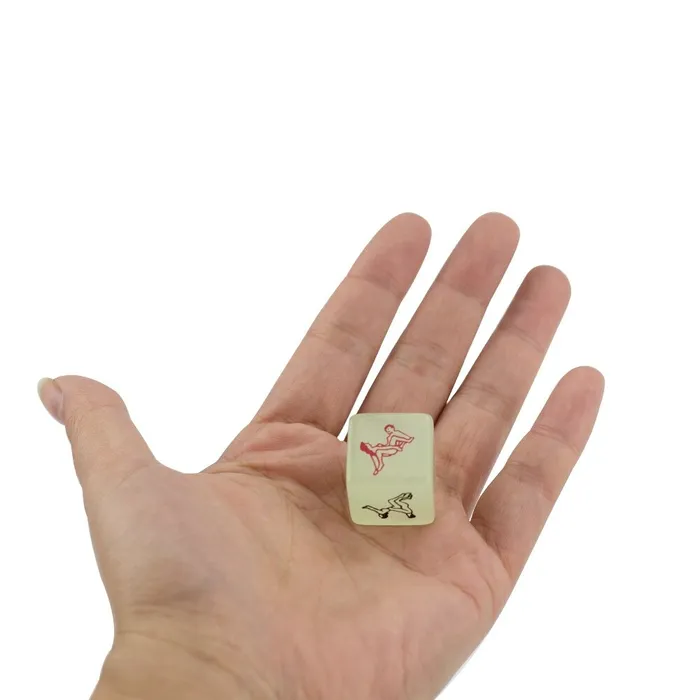 EVEs SECRETS Couples Erotic Toys for Adult Luminous Toy Dice for Couples Board Sex Game