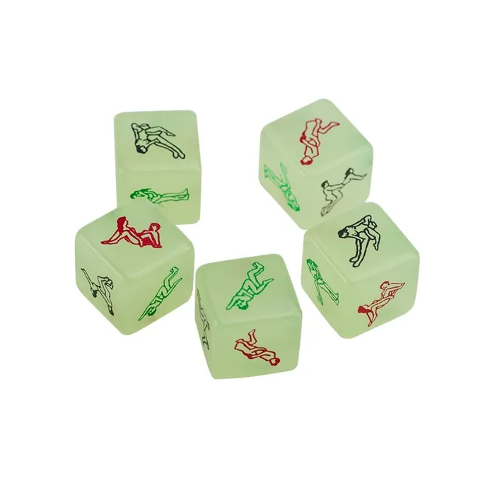 EVEs SECRETS Couples Erotic Toys for Adult Luminous Toy Dice for Couples Board Sex Game