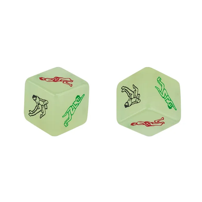 EVEs SECRETS Couples Erotic Toys for Adult Luminous Toy Dice for Couples Board Sex Game