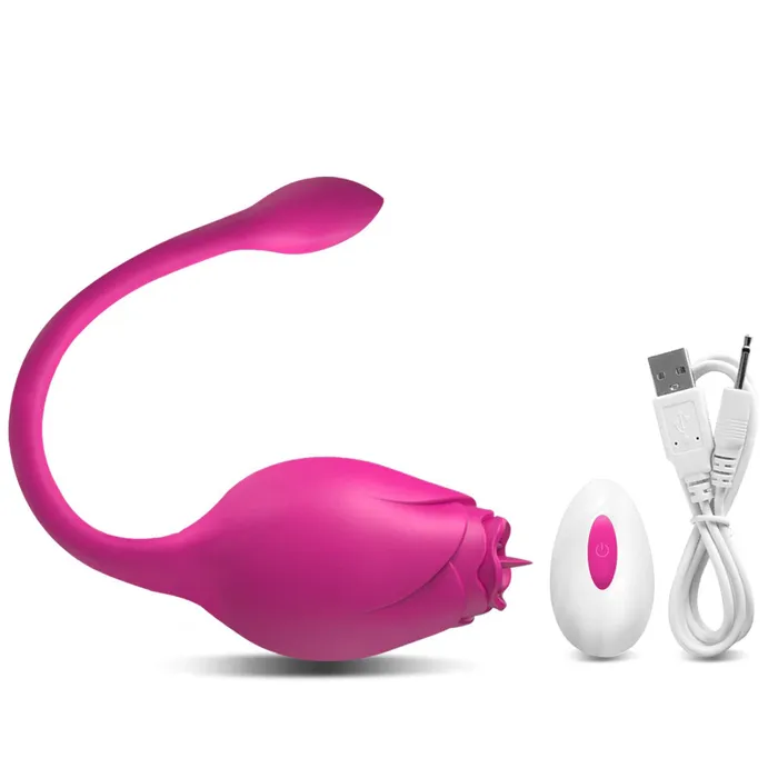 EVEs SECRETS Female Sex Toys Wireless Rose Vibrator for Women Female Clitoral Stimulator with Remote Control Adults Sex Toys