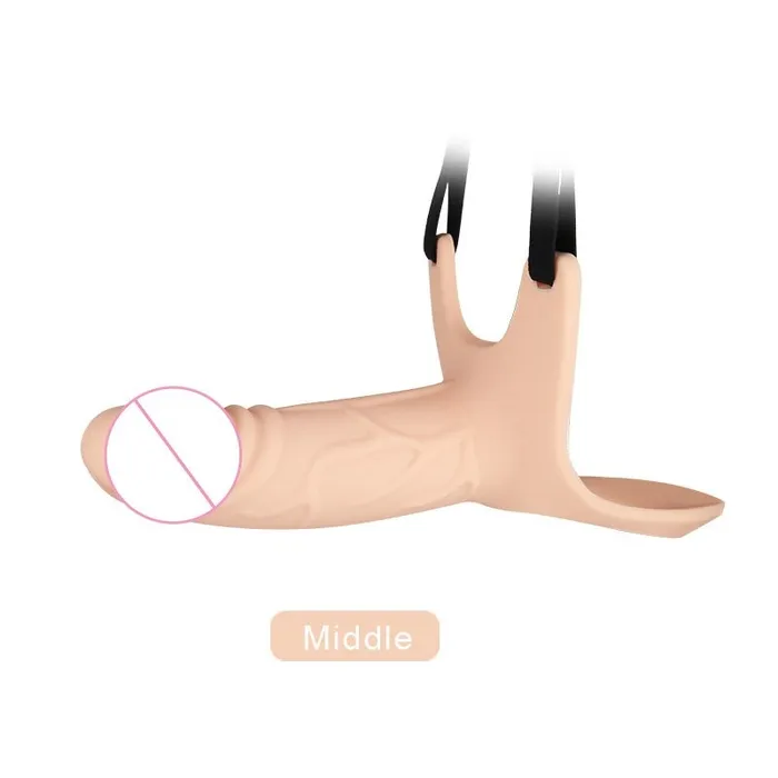 EVEs SECRETS Male Sex Toys Penis Extender with Harness Cock Sleeves Sex Toys for Men