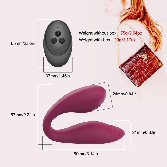 EVEs SECRETS Wireless Sex Toys For Couple USB Charger Female Dildo Vibrating GSpot Clitoris Stimulator Female Sex Toys