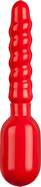 EXCELLENT POWER Anal GUSH DELUXE ANAL DOUCHE RED TWISTY STEM