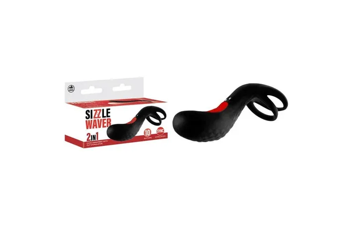 EXCELLENT POWER Couples SIZZLE WAVER VIBRATING COCK RING