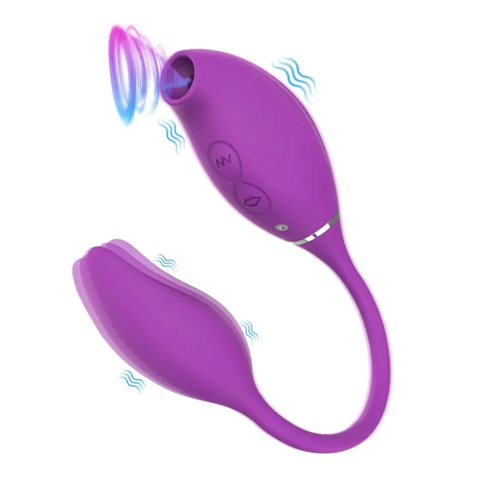 Female Sex Toys EVEs SECRETS Clitoral Sucking Vibrator With Vibrating Egg Gspot Nipples Stimulator Sex Toys For Women Female Sex Toys EVEs SECRETS Clitoral Sucking Vibrator With Vibrating Egg Gspot Nipples Stimulator Sex Toys For Women
