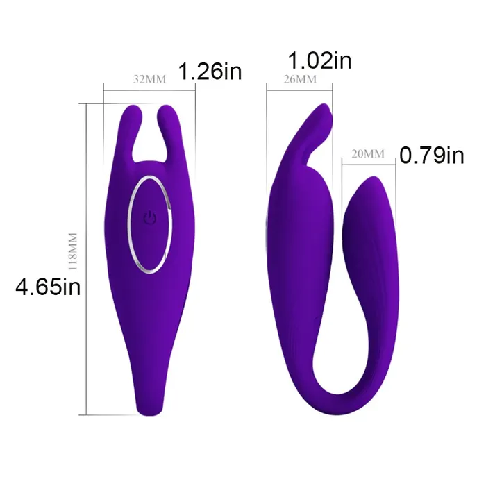 Female Sex Toys EVEs SECRETS Female Wireless Remote Vibrator Two Motors Sex Toy For Clitoral And GSpot Stimulation