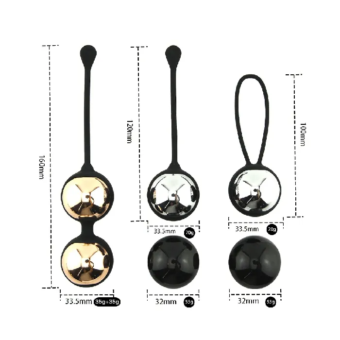 Female Sex Toys Great Kegel Ball Set for Beginners Advanced Vaginal Tightening Exercises Geisha Ben Wa Balls EVEs SECRETS
