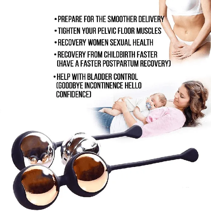Female Sex Toys Great Kegel Ball Set for Beginners Advanced Vaginal Tightening Exercises Geisha Ben Wa Balls EVEs SECRETS