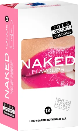 Four Seasons Naked Flavours Flavoured Condoms 12 Pack Four Seasons Female Sex Toys Four Seasons Naked Flavours Flavoured Condoms 12 Pack Four Seasons Female Sex Toys