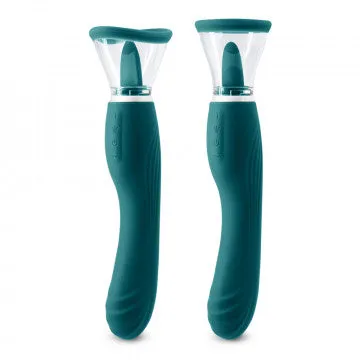 Inya Vibrators Inya Triple Delight Dark Teal Inya Vibrators Inya Triple Delight Dark Teal