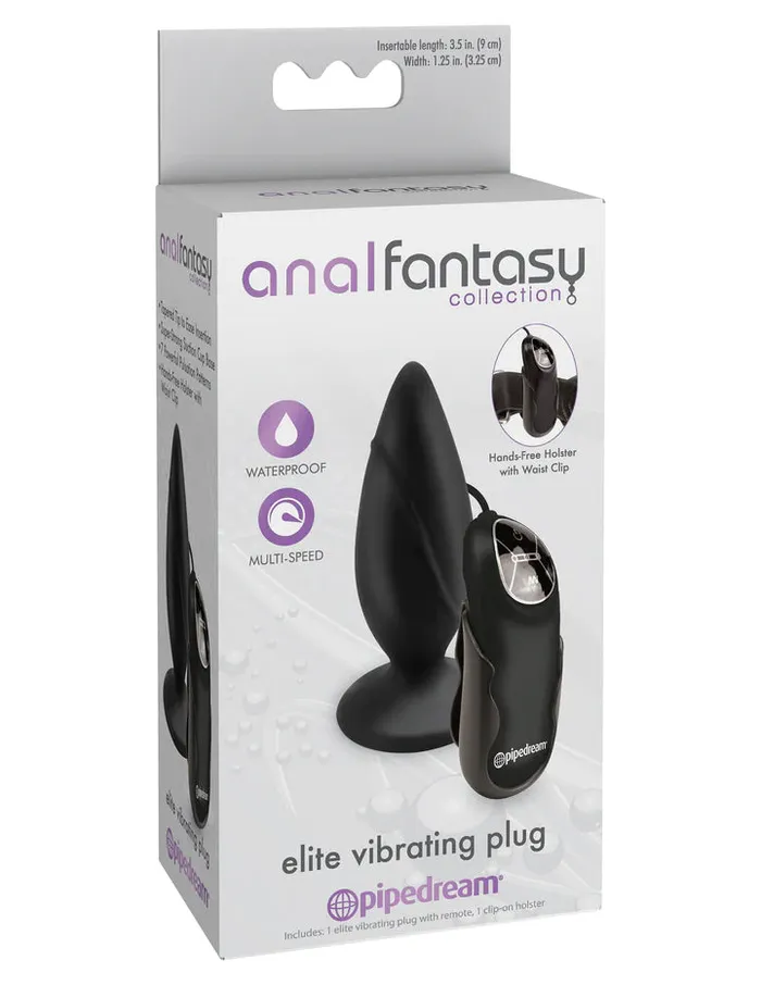 JCAP Male Sex Toys Pipedream Anal Fantasy Collection ELITE VIBRATING BUTT PLUG with Remote Control JCAP Male Sex Toys Pipedream Anal Fantasy Collection ELITE VIBRATING BUTT PLUG with Remote Control