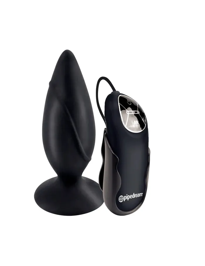 JCAP Male Sex Toys Pipedream Anal Fantasy Collection ELITE VIBRATING BUTT PLUG with Remote Control