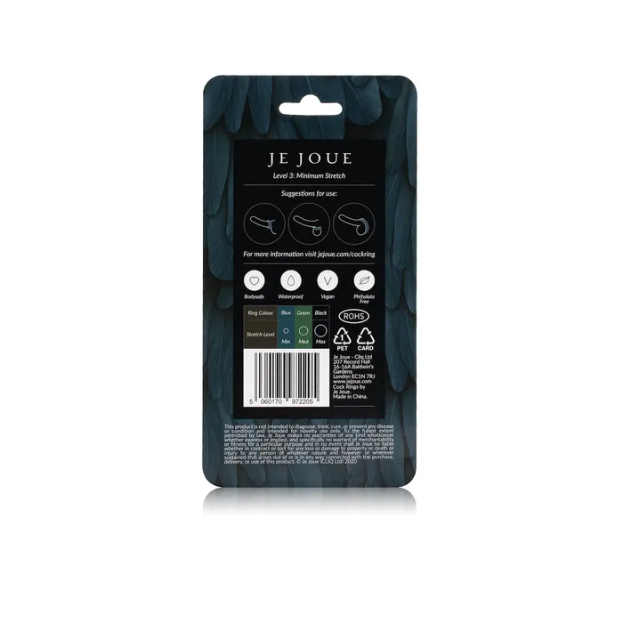 Je Joue Male Sex Toys Je Joue medium Stretch Silicone Cock Ring