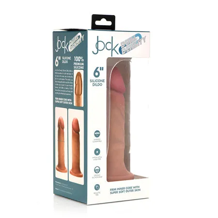 Jock Dual Density Silicone Realistic Dildo in 6 7 8 inch Curve Toys Female Sex Toys