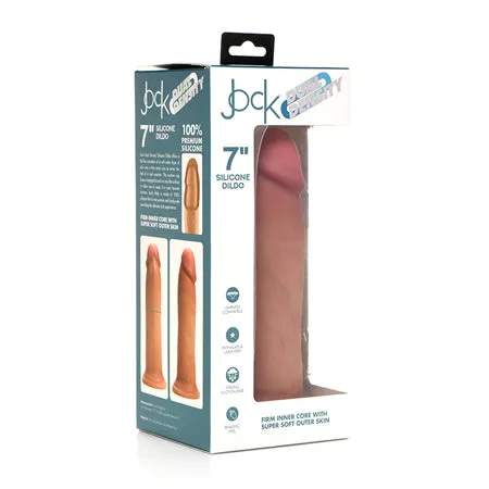 Jock Dual Density Silicone Realistic Dildo in 6 7 8 inch Curve Toys Female Sex Toys