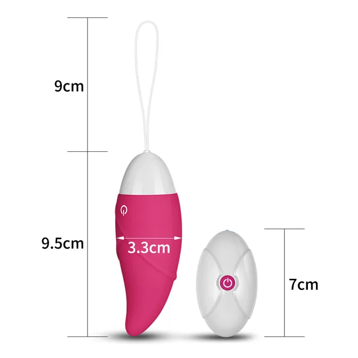LoveToy Female Sex Toys IJOY Wireless Remote Control Rechargeable Egg Vibe