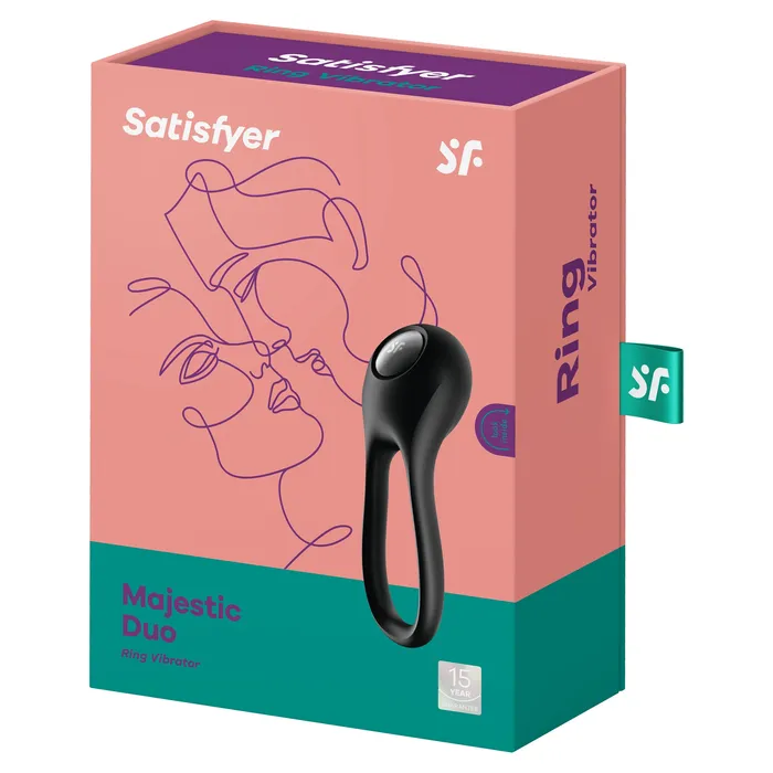 Majestic Duo Black Satisfyer Anal Majestic Duo Black Satisfyer Anal