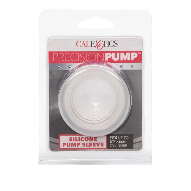 Male Sex Toys CalExotics CaleXOtics PRECISION PUMP SILICONE PUMP SLEEVE Clear