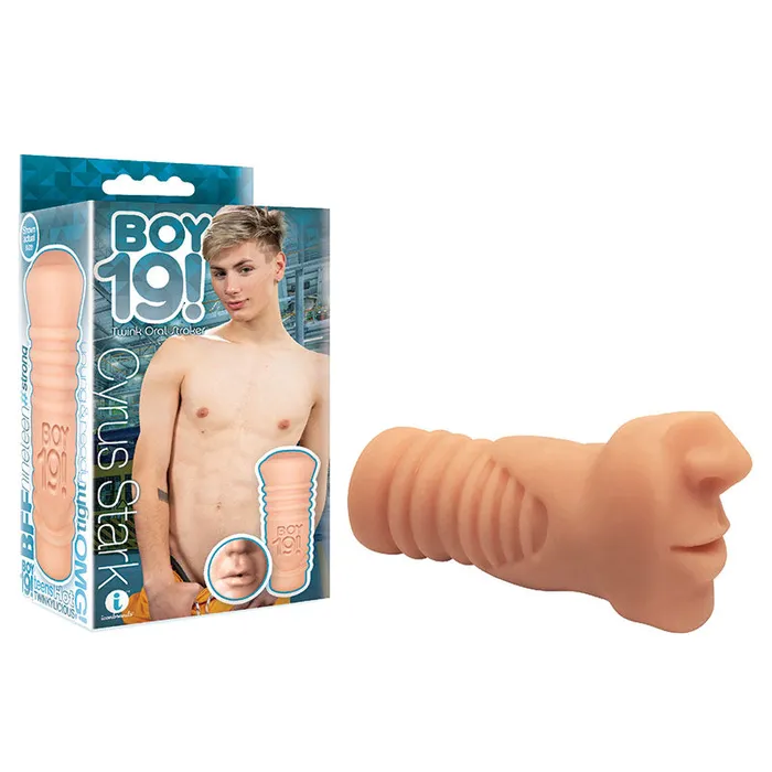Male Sex Toys ICON BRANDS BOY 19 TEEN TWINK STROKER CYRUS STARK