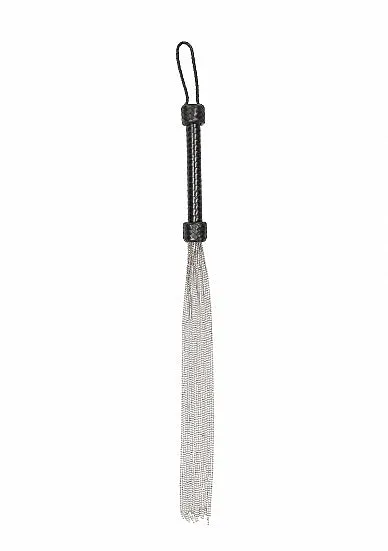Male Sex Toys PAIN SILVER BALL CHAIN FLOGGER SHOTS