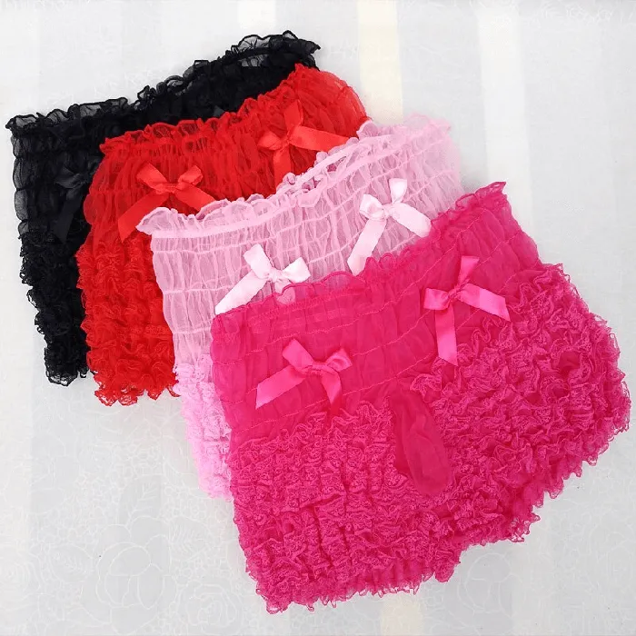 Male Sex Toys Ruffles Mens SeeThrough Boxers Adult Underwear With Bowknot Erotic Male Shorts EVEs SECRETS