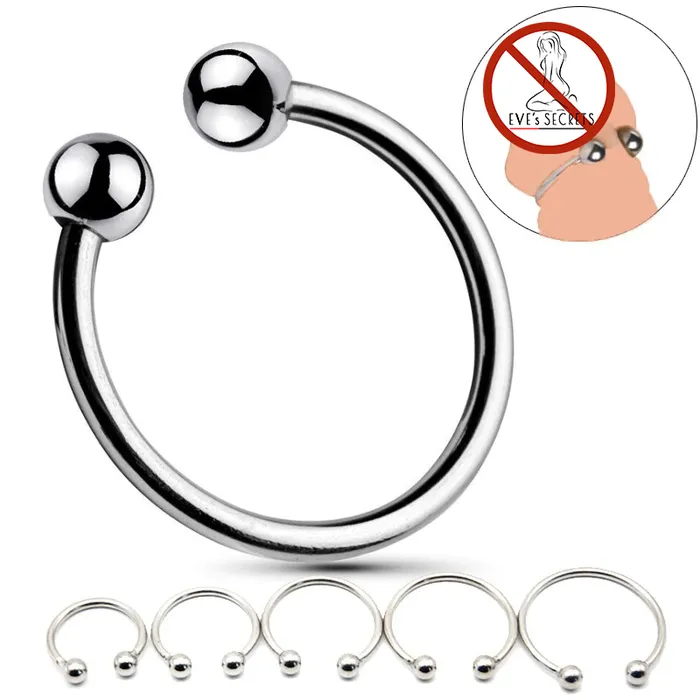 Metal Penis Rings in Different Sizes Stainless Steel Cock Ring Male Sex Toys EVEs SECRETS Male Sex Toys