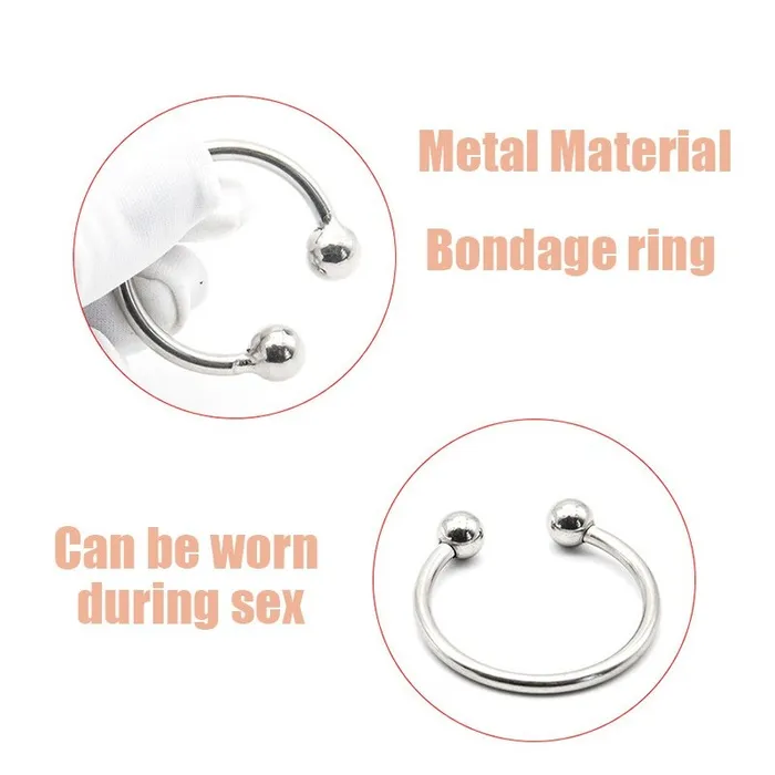 Metal Penis Rings in Different Sizes Stainless Steel Cock Ring Male Sex Toys EVEs SECRETS Male Sex Toys